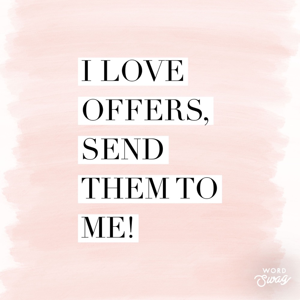 💐All reasonable offers considered! 💐